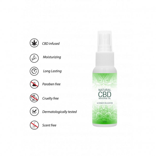 Huile de massage naturelle au CBD #1