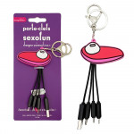 Porte-clefs Sexofun chargeur universel #1
