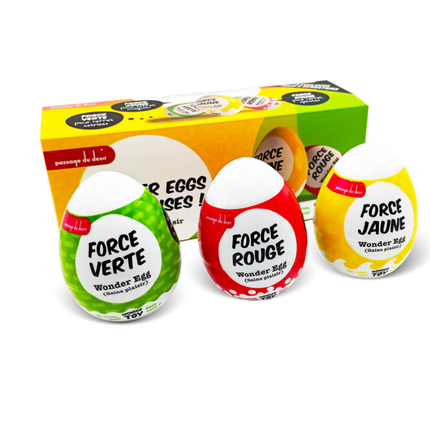 Boîte de 3 Œufs surprise Wonder Eggs